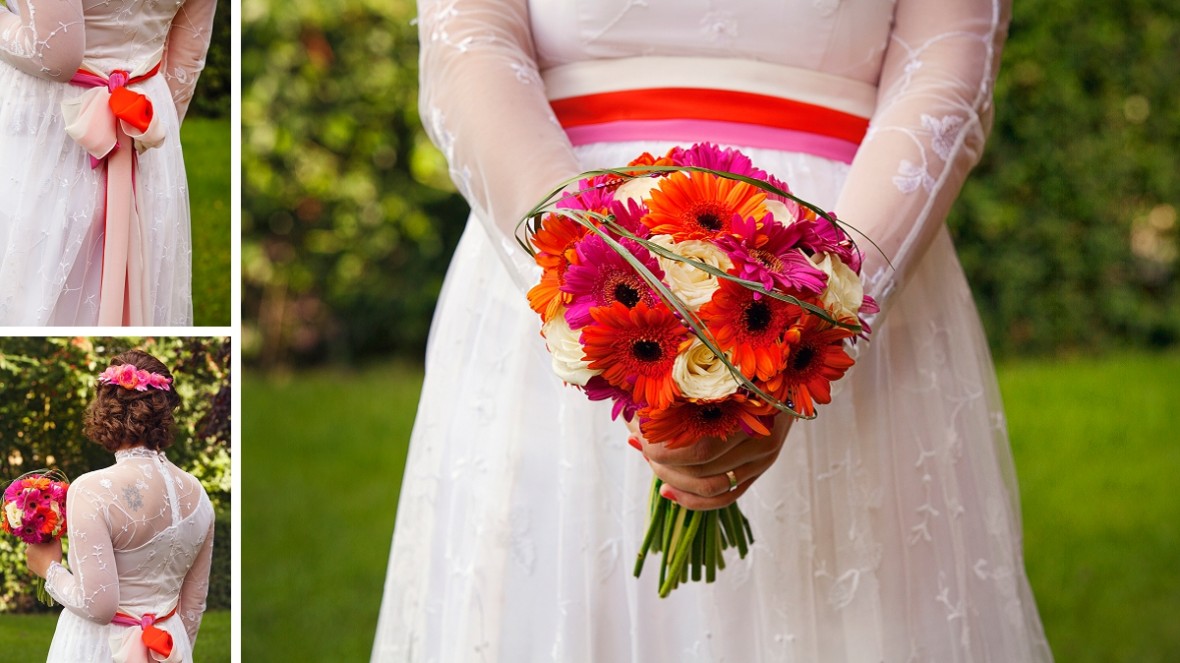 with special flowers