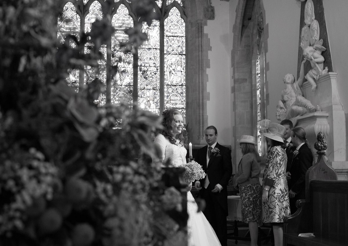 at altar